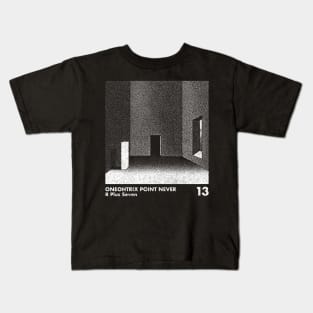 R Plus Seven / Oneohtrix Point Never / Minimal Graphic Design Artwork Kids T-Shirt